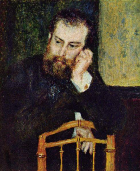 Alfred Sisley Portrait d Alfred Sisley